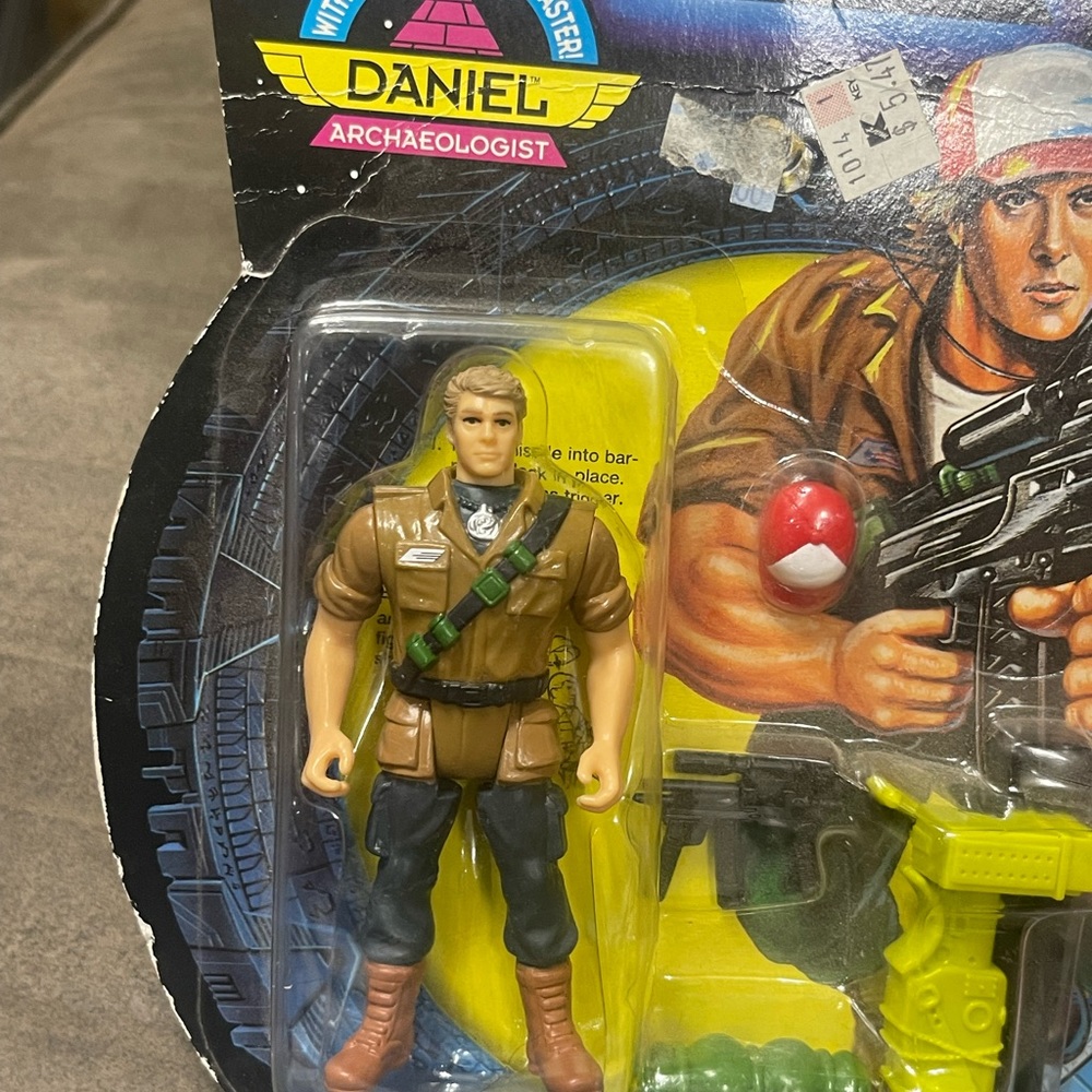 Vintage Stargate Action‎ Figure Daniel Archaeologist New In Package 1994 - Picture 3 of 5